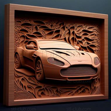 3D модель Aston Martin Vantage 2005 (STL)